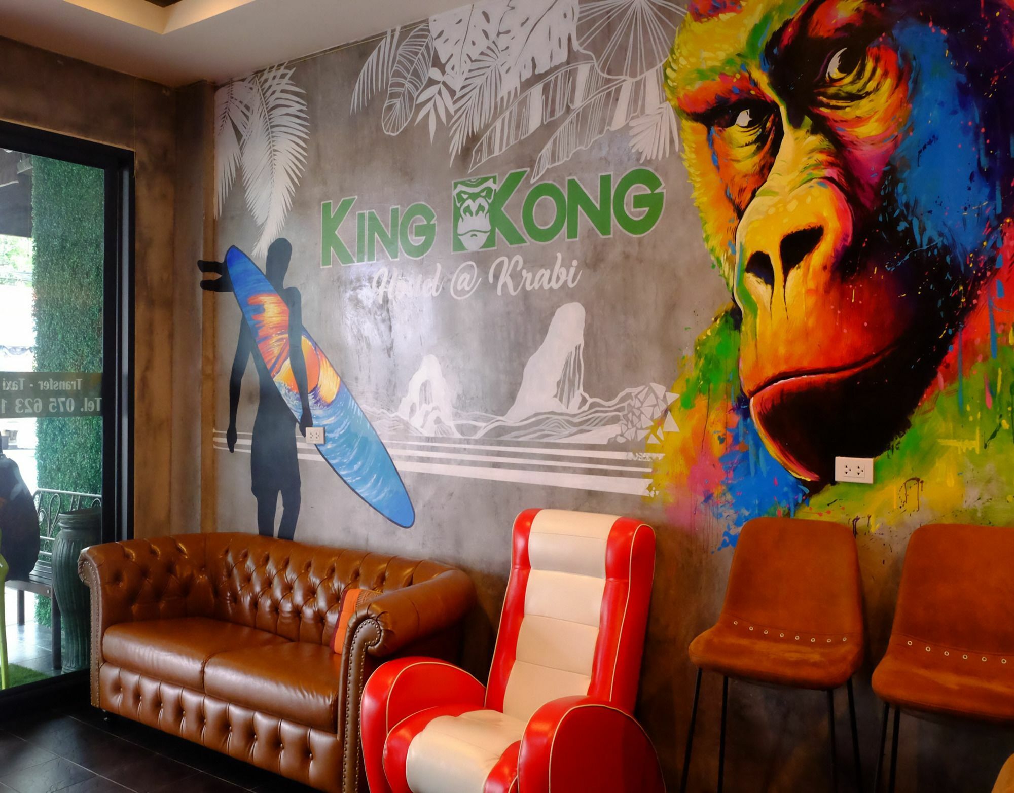 King Kong Hostel At Krabi town Exteriér fotografie